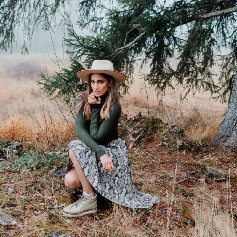 Gut getarnt in Naturfarben